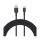 Kabel AUKEY CB-CD30 nylonowy USB C - USB A | 0.9m | 3A | 60W PD | 20V